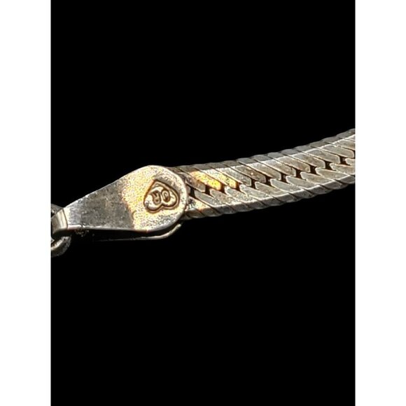 DOUG PAULUS Sterling & Labordite Cross Pendant 24" Italy Chain DP925 India - Picture 8 of 16